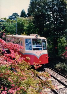 昭和61年頃のケーブルカー